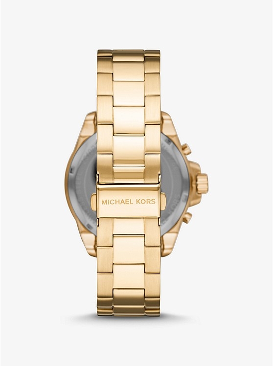 Каталог Oversized Wren Gold-Tone Watch от магазина Michael Kors