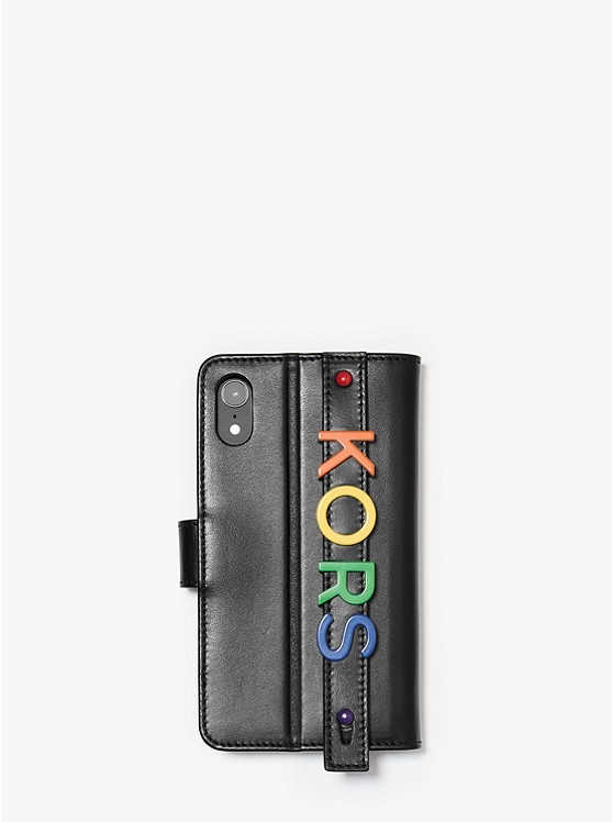 Каталог Чехол для iphone с ремешком из искусственной кожи для iphone xr от магазина Michael Kors