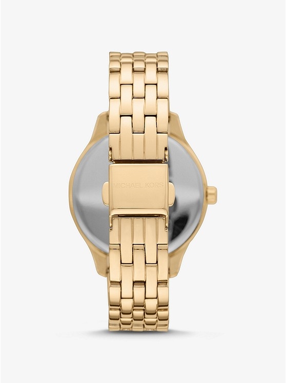 Каталог Lexington Gold-Tone Watch and Logo Heart Bracelet Set от магазина Michael Kors