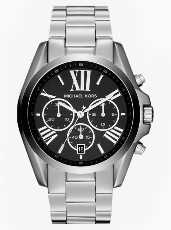 Каталог Bradshaw Silver-Tone Watch от магазина Michael Kors