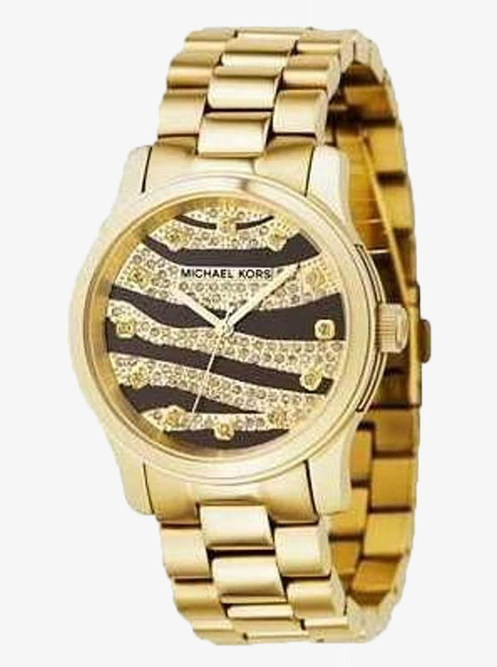 Каталог Tiger Gold-Tone Watch от магазина Michael Kors