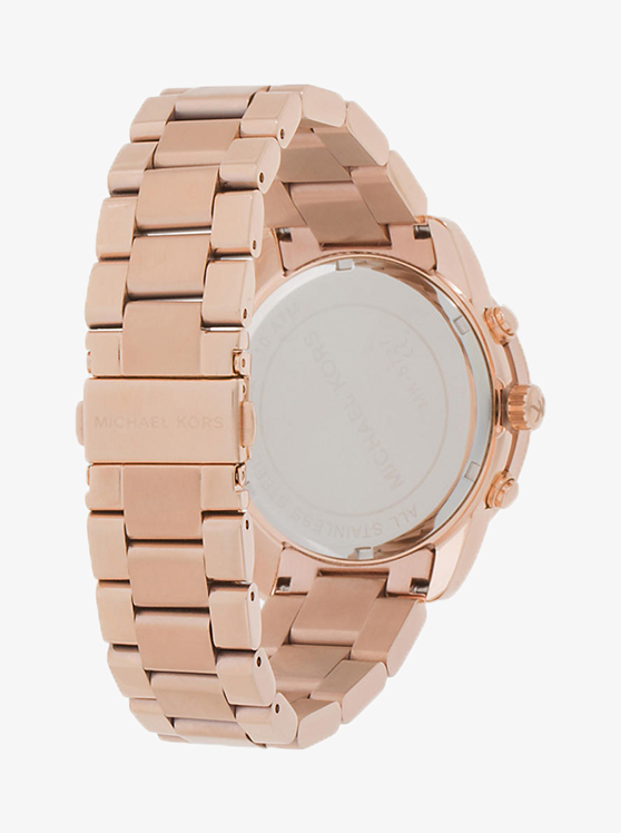 Каталог Mercer Gold-Rose-Tone Watch от магазина Michael Kors