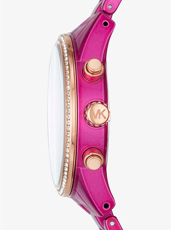 Каталог Ritz Pavé Pink Coated Watch от магазина Michael Kors