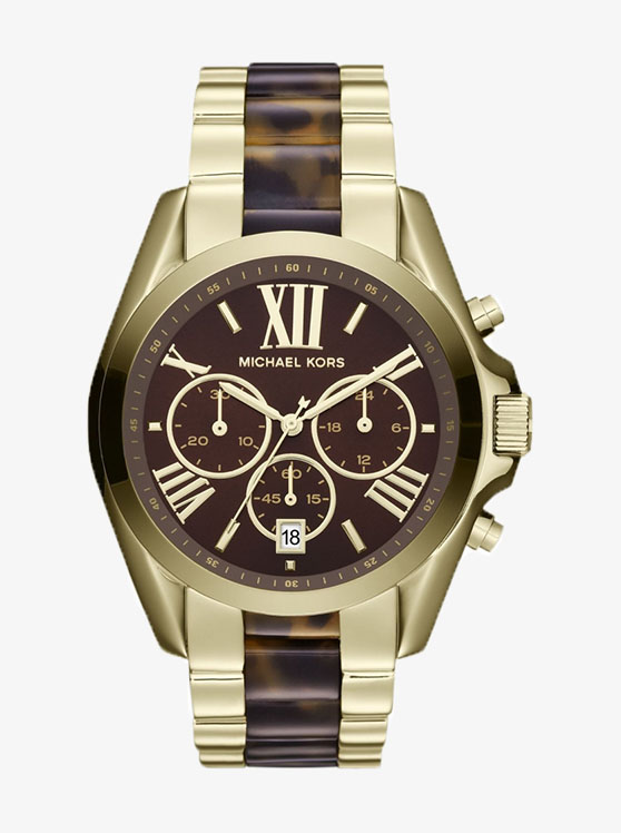 Каталог Bradshaw Gold-Brown-Tone Watch от магазина Michael Kors