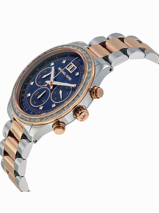 Каталог Brinkley Gold-Silver-Tone Watch от магазина Michael Kors
