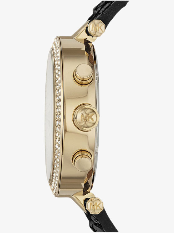 Каталог Parker Gold-Black-Tone Watch от магазина Michael Kors