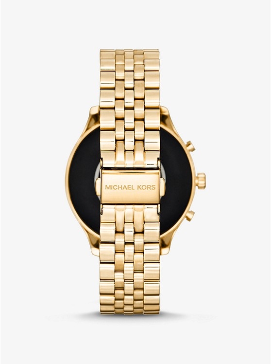 Каталог Lexington 2 Gold-Tone Smartwatch от магазина Michael Kors