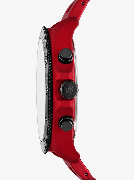 Каталог Oversized Cortlandt Coated Stainless Steel Watch от магазина Michael Kors