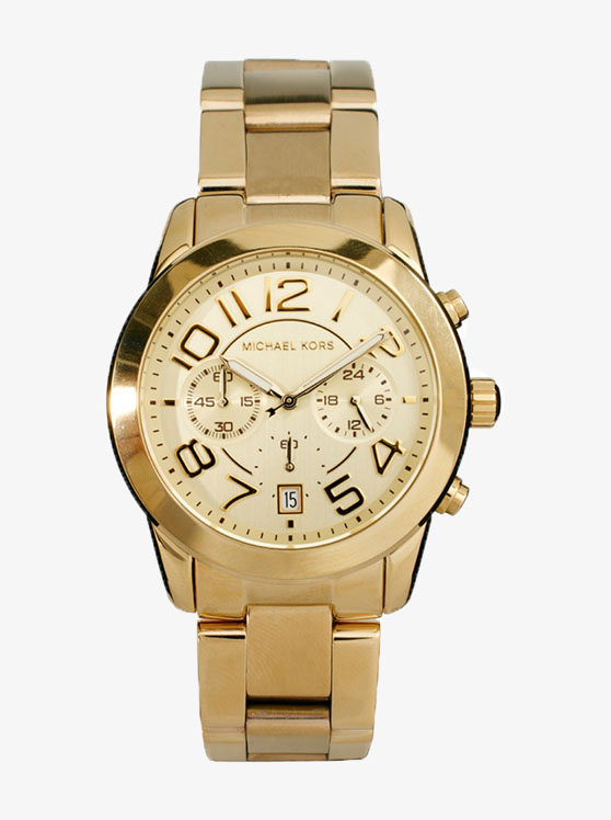 Каталог Mercer Gold-Tone Watch от магазина Michael Kors