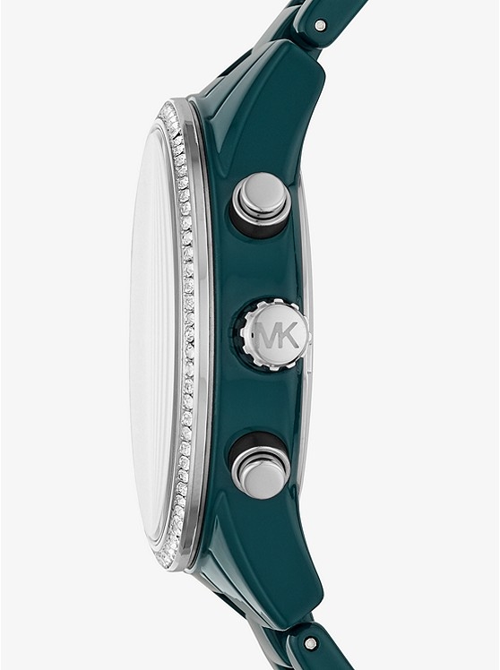 Каталог Ritz Pavé Teal Coated Watch от магазина Michael Kors