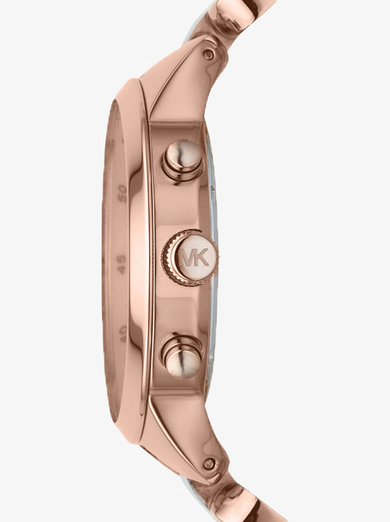 Каталог Showstopper Gold-Rose-Tone Watch от магазина Michael Kors