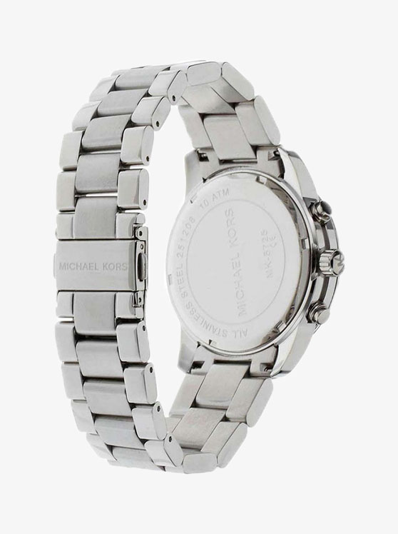 Каталог Mercer Silver-Tone Watch от магазина Michael Kors