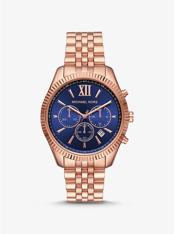 Каталог Lexington Rose Gold-Tone Watch от магазина Michael Kors