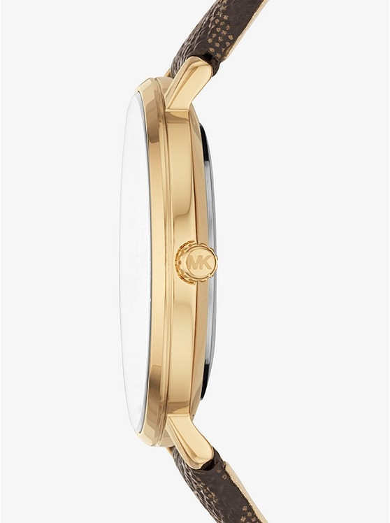Каталог Pyper Logo and Gold-Tone Watch от магазина Michael Kors