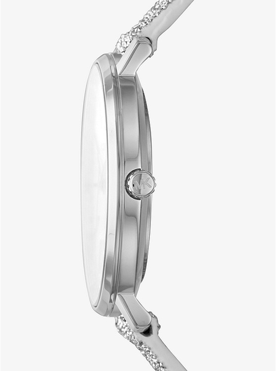 Каталог Pyper Silver-Tone Swarovski® Crystal Embellished Watch от магазина Michael Kors