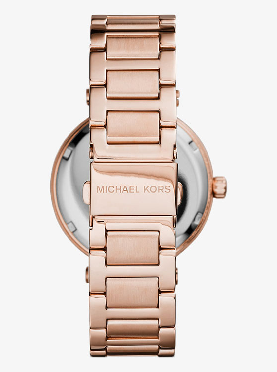 Каталог Skylar Gold-Rose-Tone Watch от магазина Michael Kors