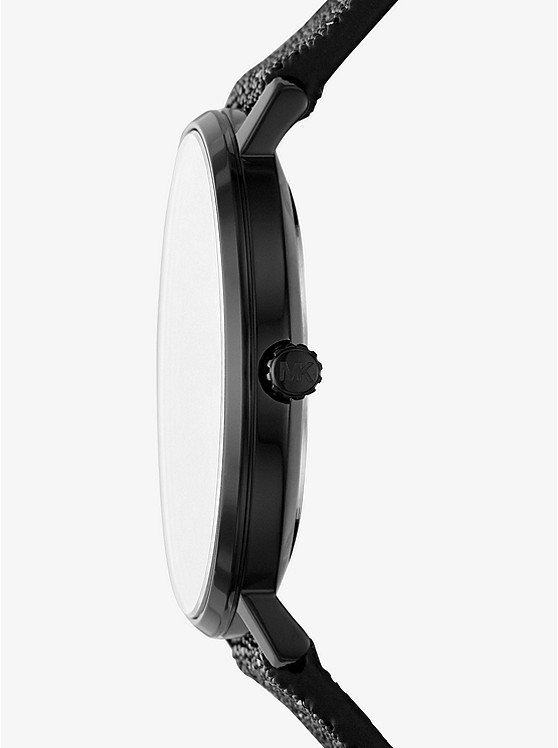 Каталог Pyper Black-Tone Swarovski® Crystal Embellished Watch от магазина Michael Kors