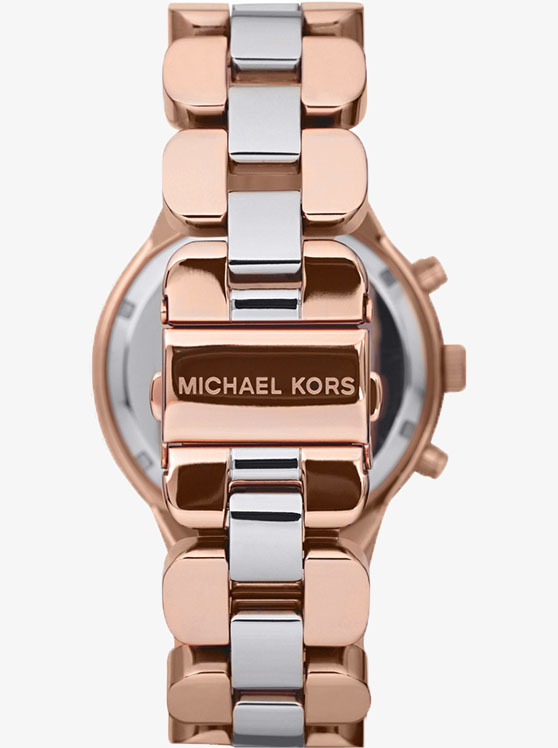 Каталог Showstopper Gold-Rose-Tone Watch от магазина Michael Kors