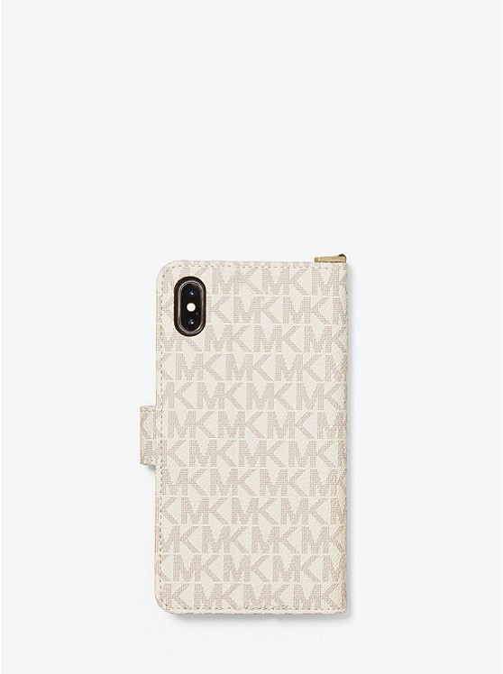 Каталог Чехол-книжка с логотипом в полоску для iphone xs max от магазина Michael Kors
