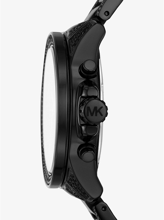 Каталог Wren Pavé Black-Tone Watch от магазина Michael Kors
