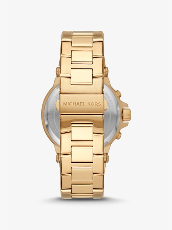Каталог Oversized Dylan Gold-Tone Watch от магазина Michael Kors