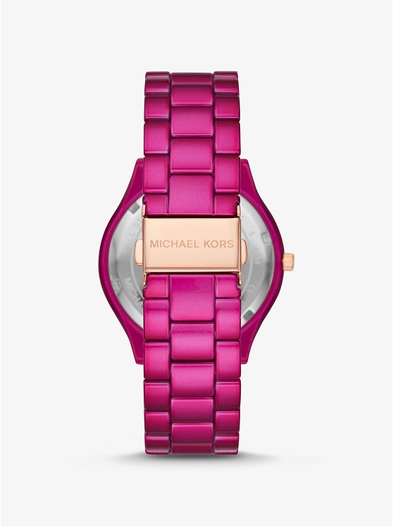 Каталог Slim Runway Pink Coated Watch от магазина Michael Kors