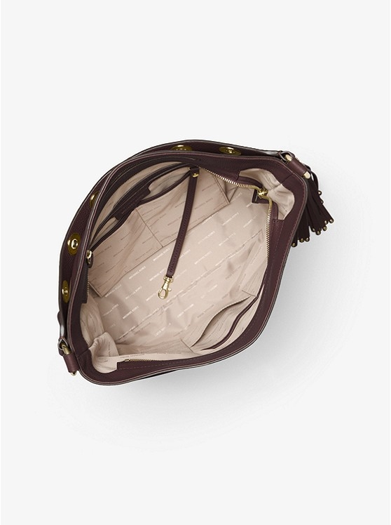 Каталог Brooklyn большая кожаная сумка через плечо  от магазина Michael Kors