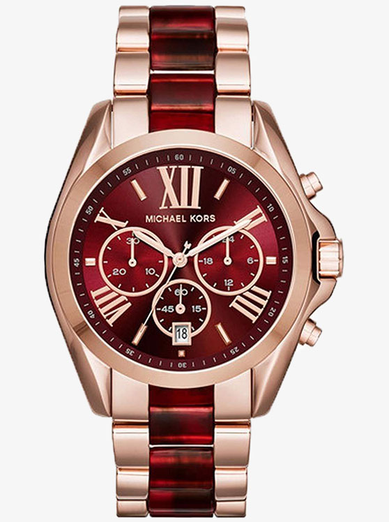 Каталог Bradshaw Gold-Red-Tone Watch от магазина Michael Kors