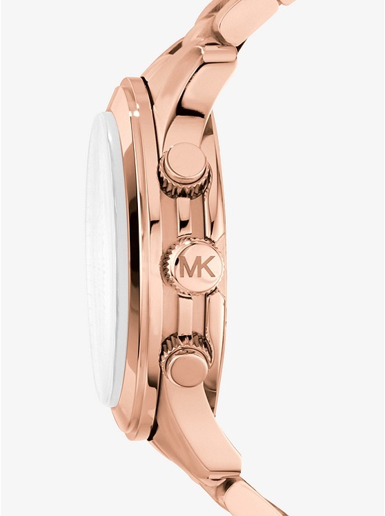 Каталог Oversized Runway Rose Gold-Tone Watch от магазина Michael Kors