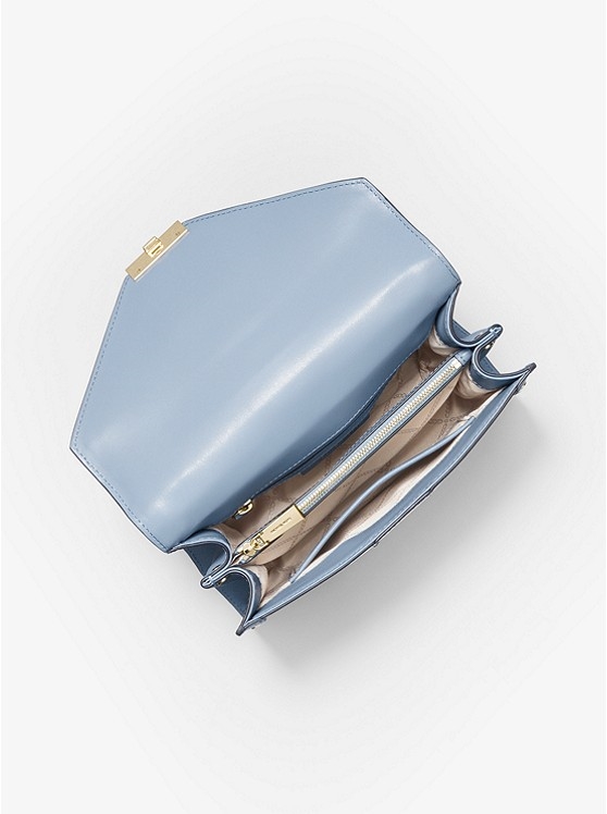 Каталог Whitney большая укороченная сумка через плечо из сафьяновой кожи от магазина Michael Kors