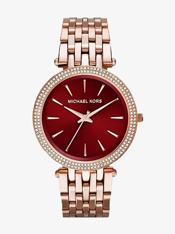 Каталог Darci Gold-Rose-Red-Tone Watch от магазина Michael Kors