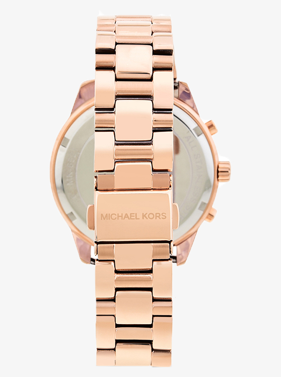Каталог Slater Gold-Rose-Tone Watch от магазина Michael Kors
