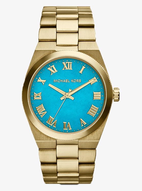 Каталог Channing Gold-Tone Watch от магазина Michael Kors