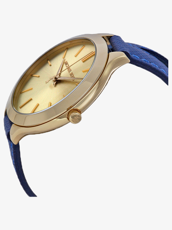 Каталог Runway Gold-Blue-Tone Watch от магазина Michael Kors