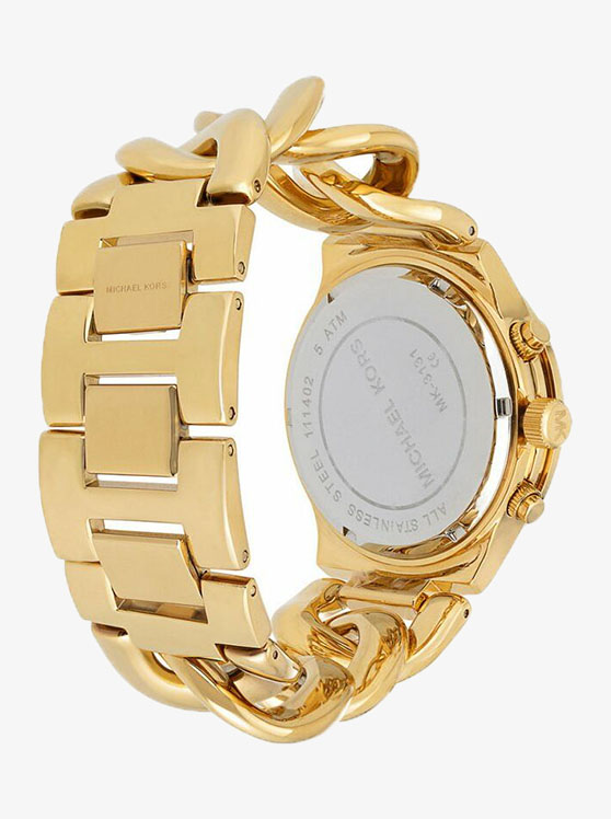 Каталог Runway Twist Gold-Tone Watch от магазина Michael Kors