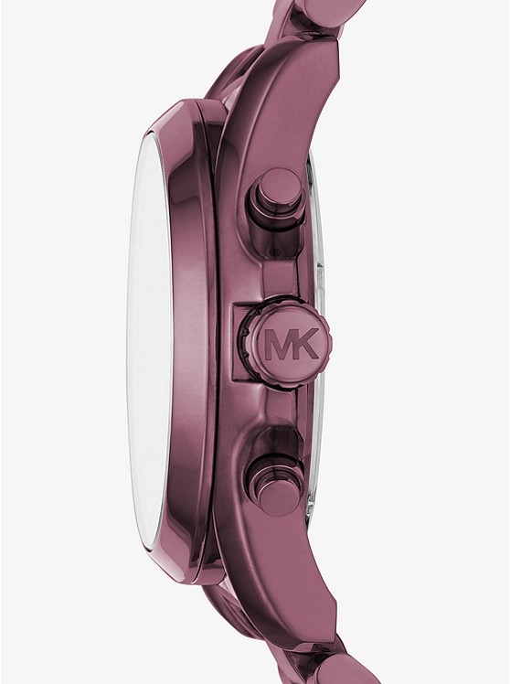 Каталог Oversized Bradshaw Lavender-Tone Watch от магазина Michael Kors