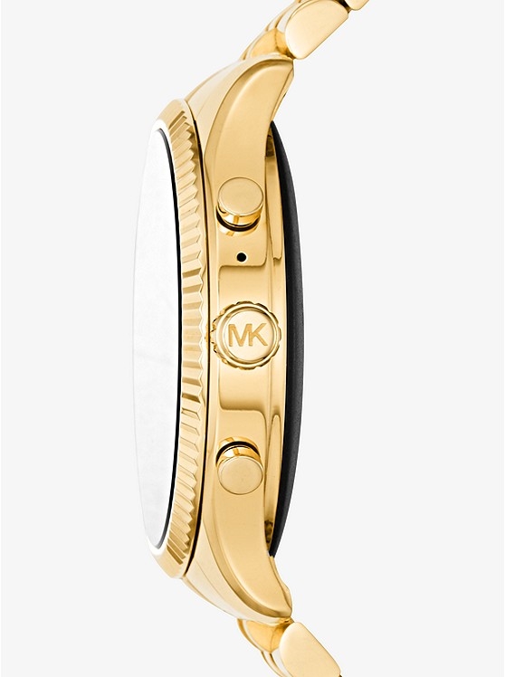 Каталог Lexington 2 Gold-Tone Smartwatch от магазина Michael Kors