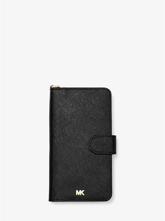 Каталог Чехол с браслетом из сафьяновой кожи для iphone xs max от магазина Michael Kors