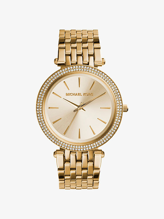Каталог Darci Pavé Gold-Tone Watch от магазина Michael Kors