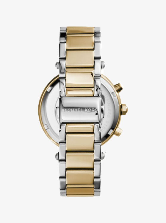 Каталог Parker Silver-Gold-Tone Watch от магазина Michael Kors