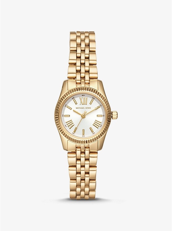Каталог Petite Lexington Gold-Tone Watch от магазина Michael Kors