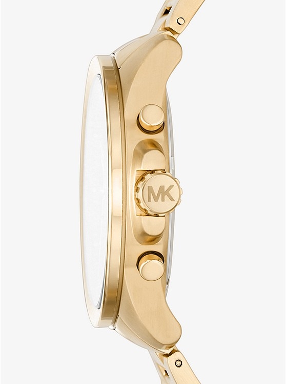 Каталог Oversized Wren Gold-Tone Watch от магазина Michael Kors
