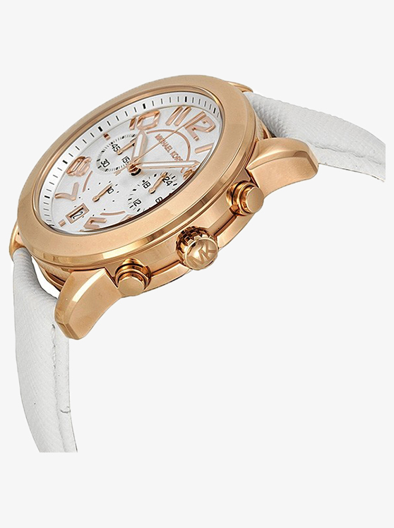 Каталог Mercer Gold-Silver-White-Tone Watch от магазина Michael Kors