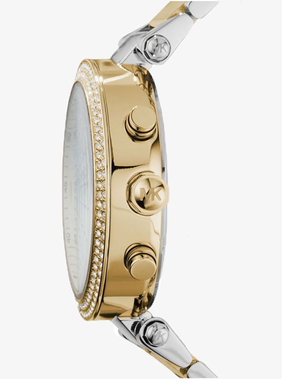 Каталог Parker Silver-Gold-Tone Watch от магазина Michael Kors