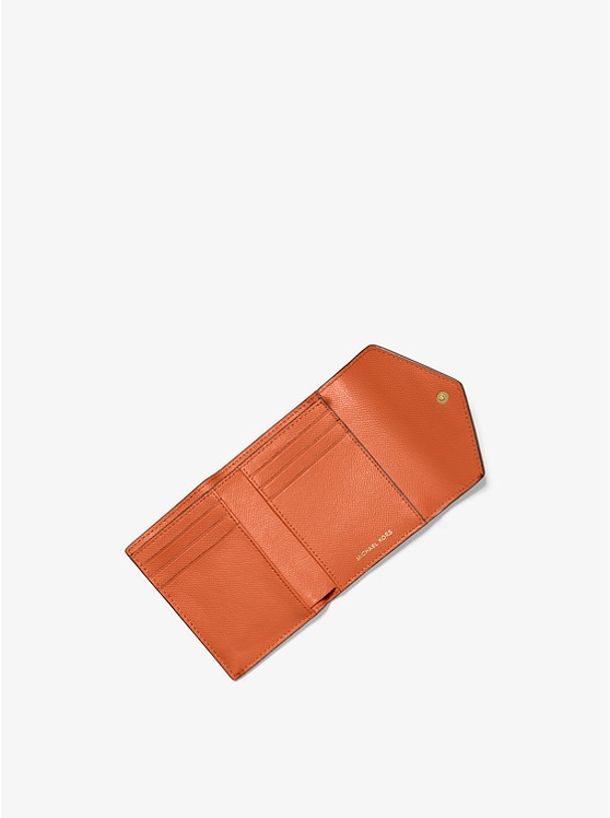 Каталог Кожаный кошелек-конверт среднего размера от магазина Michael Kors