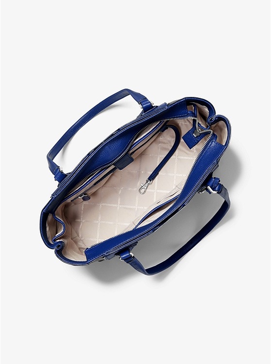 Каталог Mae сумка из натуральной кожи и логотипом среднего размера от магазина Michael Kors