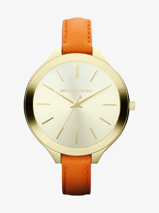 Каталог Runway Gold-Orange-Tone Watch от магазина Michael Kors