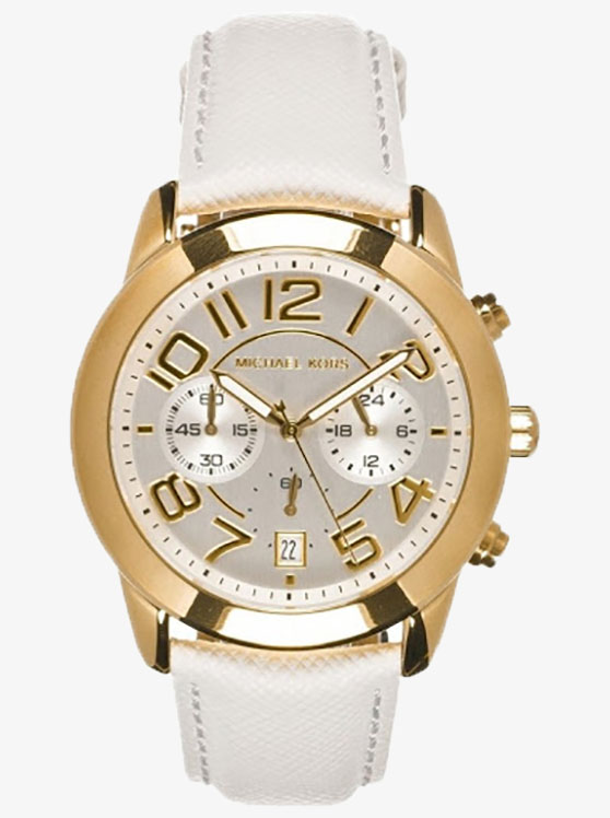 Каталог Mercer Silver-Gold-Tone Watch от магазина Michael Kors