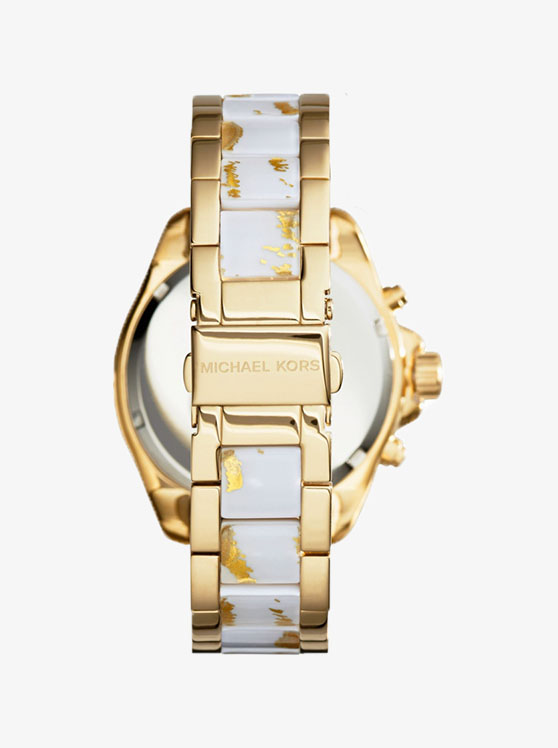 Каталог Wren Gold-White-Tone Watch от магазина Michael Kors
