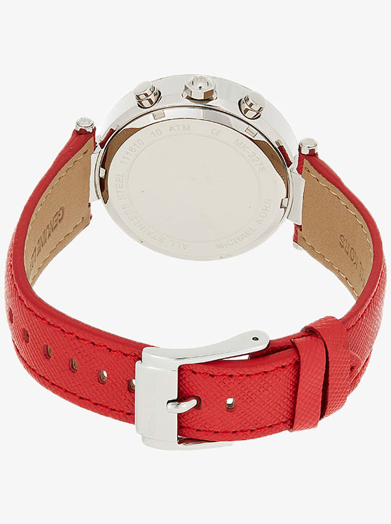 Каталог Parker Silver-Pink-Tone Watch от магазина Michael Kors